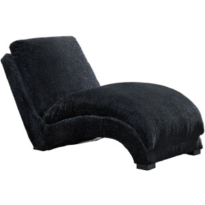 Nori Chaise in Glam Onyx