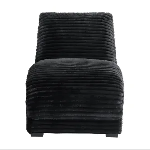 Nori Chaise with Heat Massage, USBC, LED in Masis Black