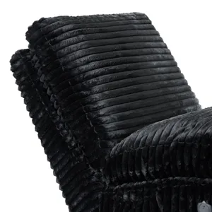 Nori Chaise with Heat Massage, USBC, LED in Masis Black