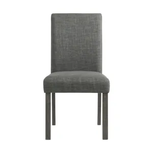 Oak Lawn Charcoal Grey Side Chair Grey Fabric (2 Per Pack)