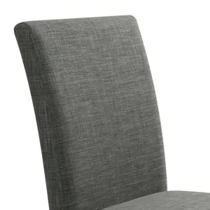 Oak Lawn Charcoal Grey Side Chair Grey Fabric (2 Per Pack)