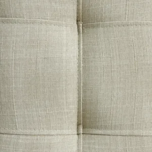 Oak Lawn Grey Bar Table Single Pack (Table + 3 Tan Fabric Stools)