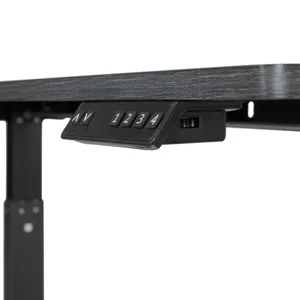 Oakland Adjustable Desk in Black - 3A Packing