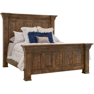 Olivia Brown King Bed