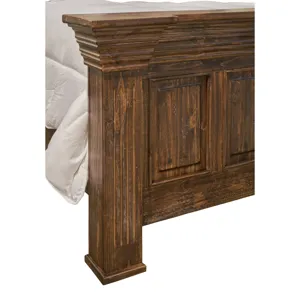 Olivia Brown King Bed