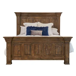 Olivia Brown King Bed