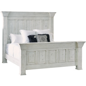 Olivia White King Bed