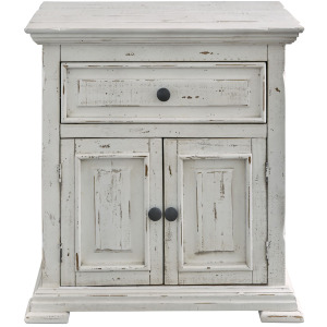 Olivia White Night Stand