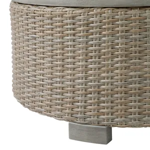 Ollie Round Coffee Table - Tan