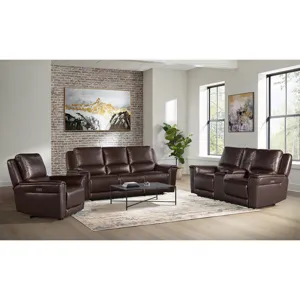 Pantera Power Motion Recliner in Palais Dark Brown