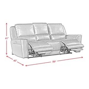 Pantera Power Motion Sofa in Palais Taupe