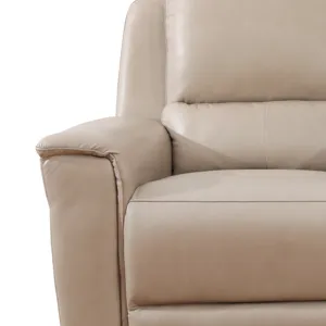 Pantera Power Motion Loveseat with Console in Palais Taupe