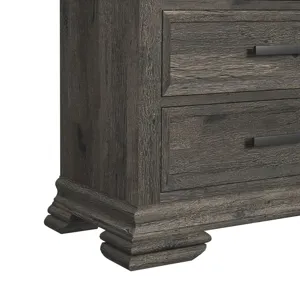 Park Ridge 6-Drawer Chest in Charcoal