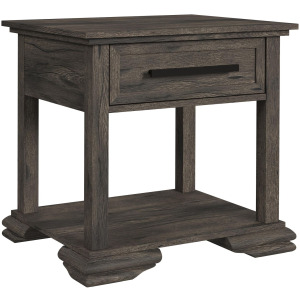 Park Ridge End Table in Charcoal