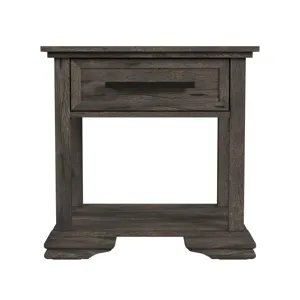 Park Ridge End Table in Charcoal