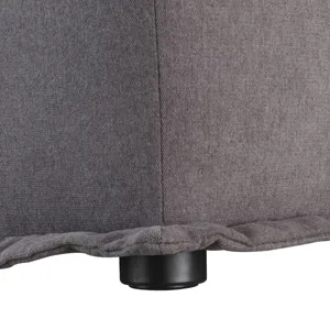 Paxton Armless Chair In Columbia Charcoal