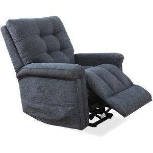 Pecos Power Motion Lift Chair in 153363 Ribbit Indigo