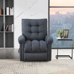 Pecos Power Motion Lift Chair in 153363 Ribbit Indigo