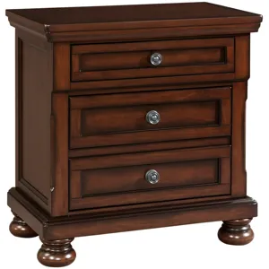 Kingston Cherry Brown 5PC Set w/Queen Storage FB Bed