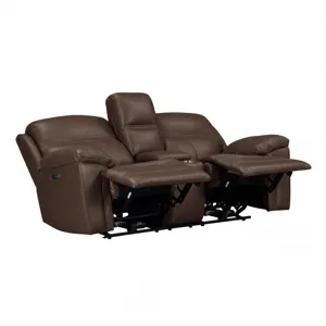 Camaro P3 Loveseat with Console in Ajax Umber