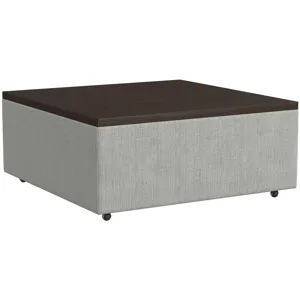 Options Three Alpha Fog Sectional 7PC Set & Ottoman - (3)P