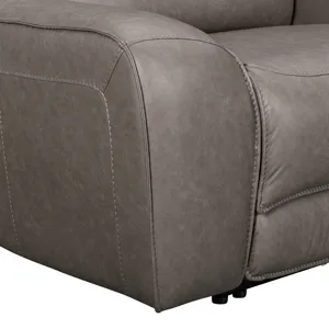 Black Hawk Simba Light Grey Sectional 6PC Set - (3)P2