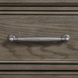 Kings Court Grey 3PC Set w/Queen Bed