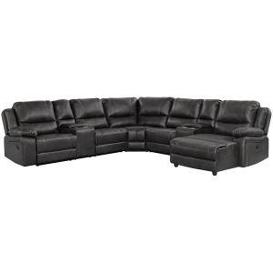 Brenham Charcoal 4PC Sectional Set