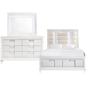 Twenty Nine White 3PC Queen Set