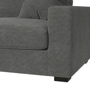 Arizona Steno Charcoal 5PC Sectional Set
