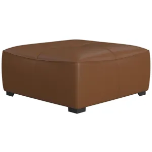 Blake Pebble Tan Sectional 5PC Set & Ottoman