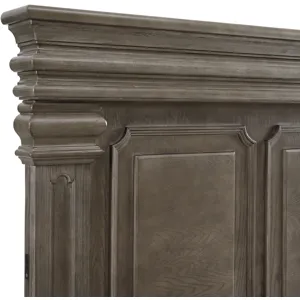 Kings Court Grey 3PC Set w/Queen Bed