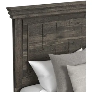 Park Ridge Charcoal 3PC Set w/Queen Panel Bed