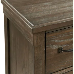 Scott Dark 4PC Set w/Queen Storage Bed & CH