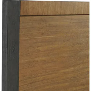 Breckenridge Oak/Black 3PC Set w/Queen Bed