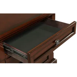 Kingston Cherry Brown 5PC Set w/Queen Storage FB Bed