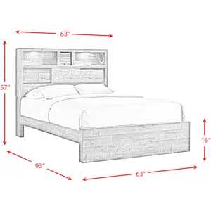 Bailey Drift 3PC Set w/Queen Music Bed