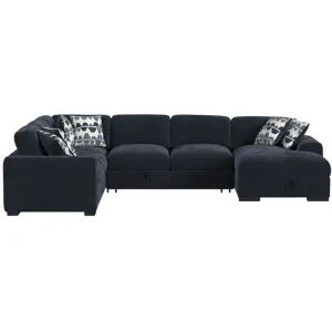 Kirkland Spark Navy Sectional 3PC Set