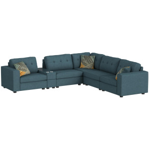 Options One Palmer Plus Teal: the Lounge (7PC)