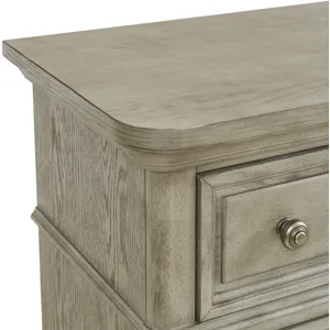 Whit-Ash Light Grey 4PC Queen Set w/CH