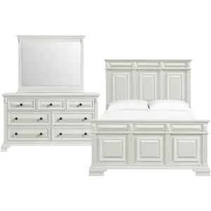 Bridgestone Antique White 3PC Queen Set
