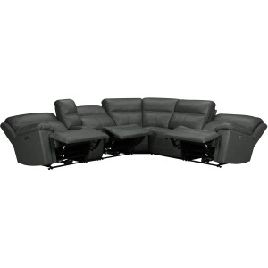 Camaro Aline Anthracite Sectional 6PC Set - (3)P3