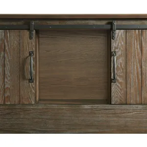 Scott Dark 4PC Set w/Queen Storage Bed & CH