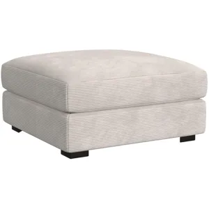 Arizona Steno Beige 6PC Sectional & Ottoman