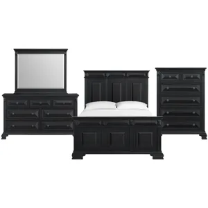 Bridgestone Black 4PC Queen Set w/CH