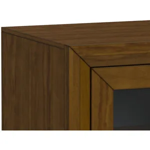 Santa Barbara Walnut 6PC Set w/60" TV Console with Fireplace Insert (Ships in 6 Boxes)