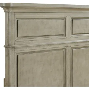 Whit-Ash Light Grey 4PC Queen Set w/CH