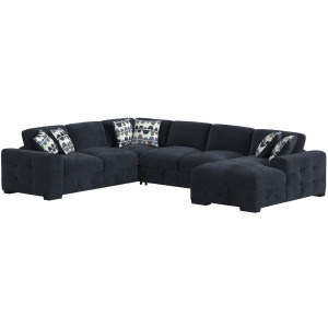 Kirkland Spark Navy Sectional 3PC Set