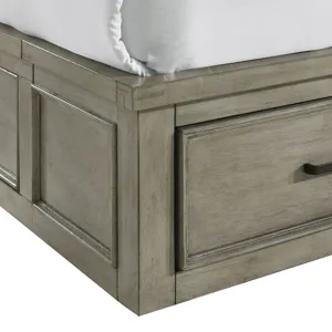 Sullivan Drift Grey 4PC Set w/Queen Bed with CH