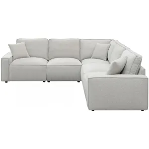 Normandy (VN) Culp Bloke Cotton Sectional 5PC Set- 2P
